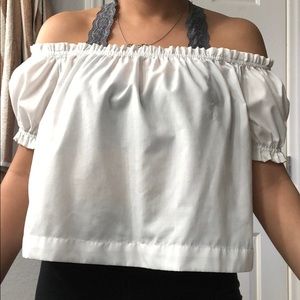 Off the shoulder top